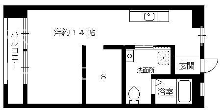 昌栄マンション 間取り図