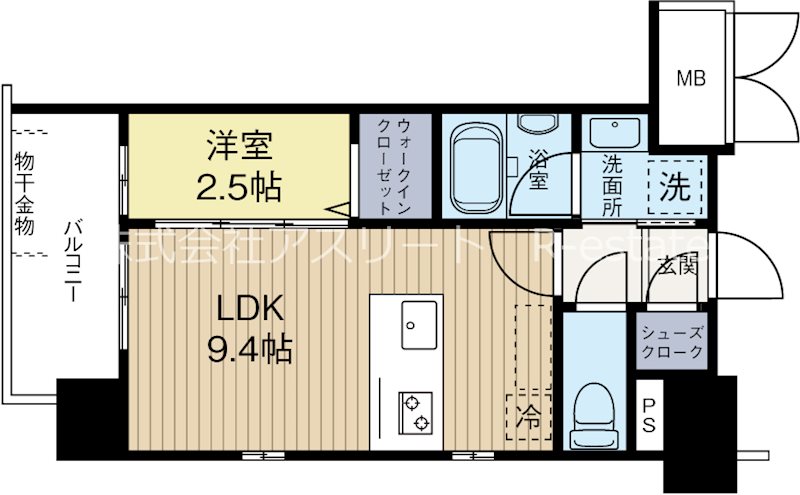 CIDNAL THE PLACE 間取り図