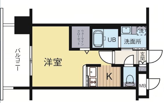 エンクレストベイ天神東2 間取り図