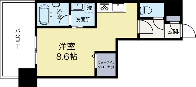 LANDIC　K2620 間取り図