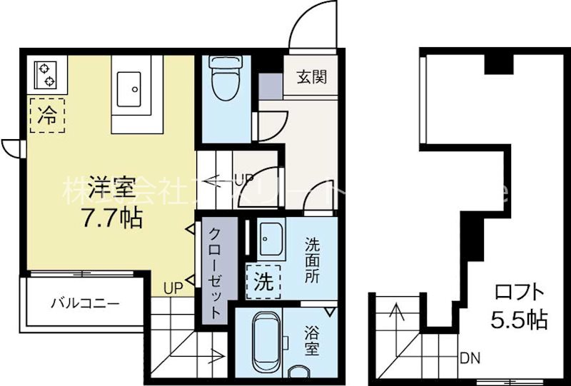 SAKURA HAKATA 間取り図