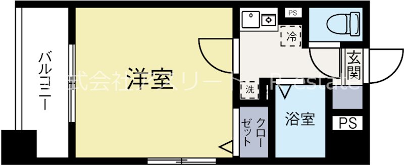 パンルネックスクリスタル博多駅南2 間取り図