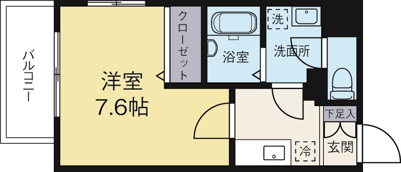 GRANDSTATUSフルカワビル 402号室 間取り