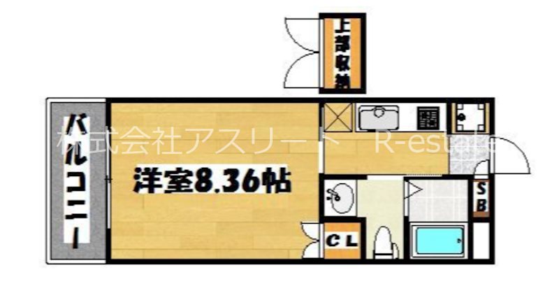 アセットヒルズディアフィオーレ博多 間取り図