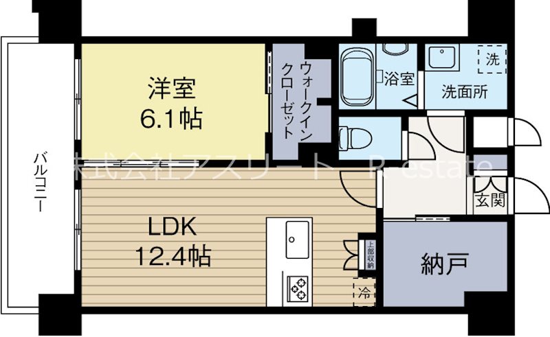 PROSPECT HAKATA 704号室 間取り