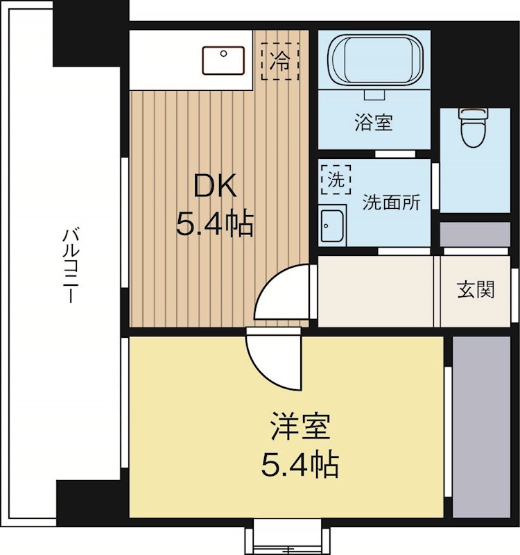 サンネストピア箱崎駅前 305号室 間取り