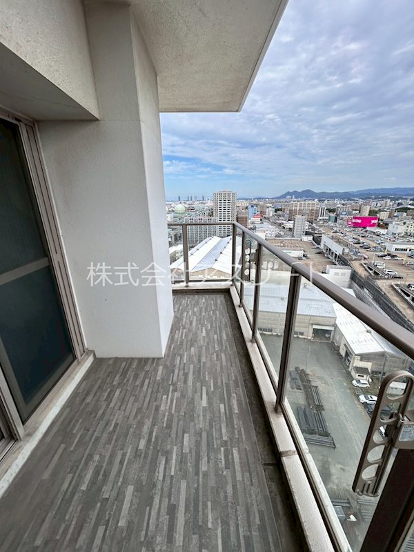 CLUBORIENTNo70HARBORSOUTHTOWER ベランダ