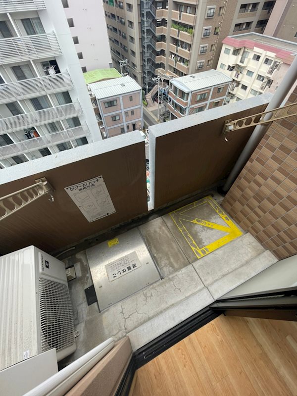 博多ブライトンハウス ベランダ