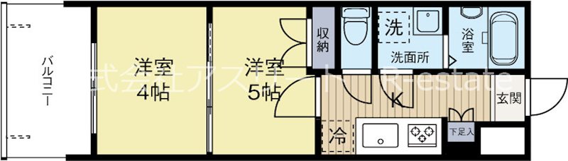 No87　マリアージュステーション 811号室 間取り