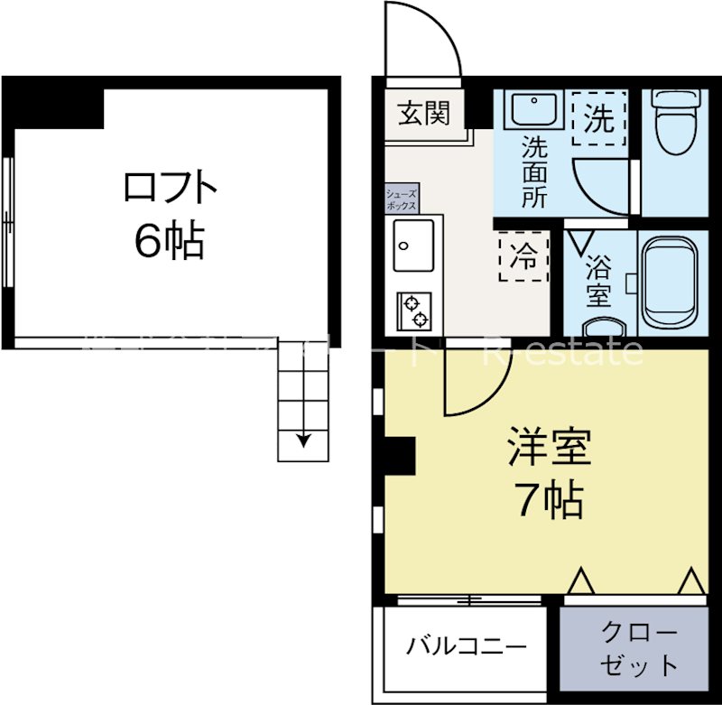 イルグラッツィアマリーナ6 301号室 間取り