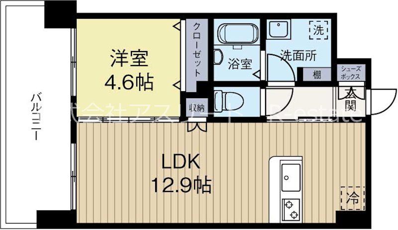 sho style HAKATA 205号室 間取り