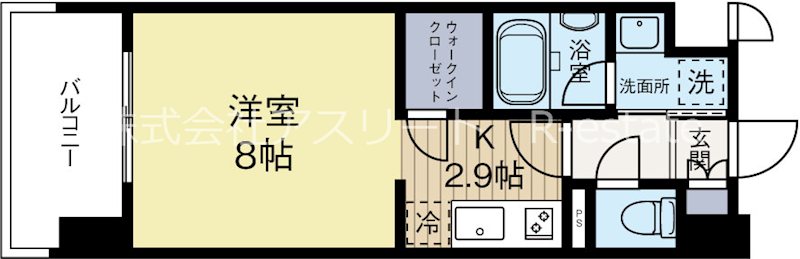 Maison de R 東比恵 702号室 間取り