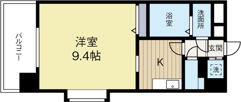 SEALS 809号室 間取り