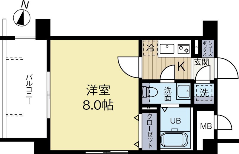 サヴォイグランデス 間取り図