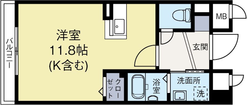 PRIMAVERA 503号室 間取り