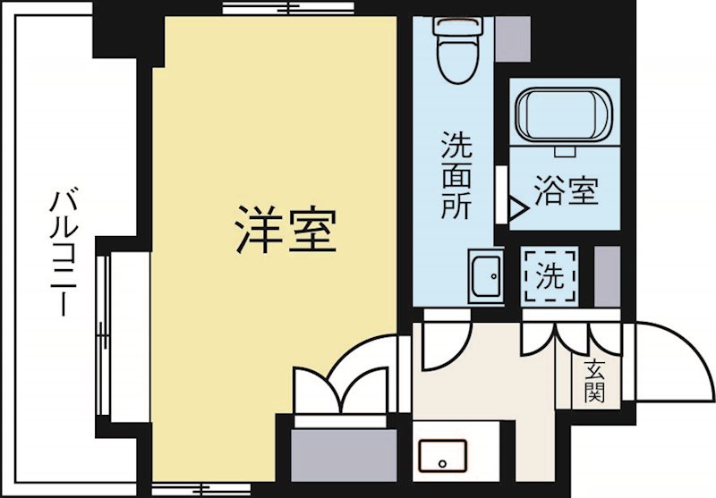 サヴォイレジェント 207号室 間取り
