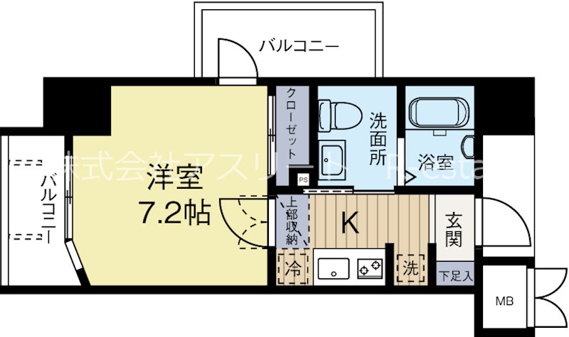 サヴォイオーサーズプレイス 間取り図