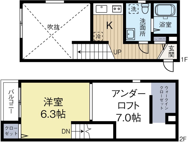 ライベックスレジデンス 205号室 間取り