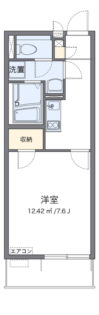 クレイノフェリーチェ 103号室 間取り
