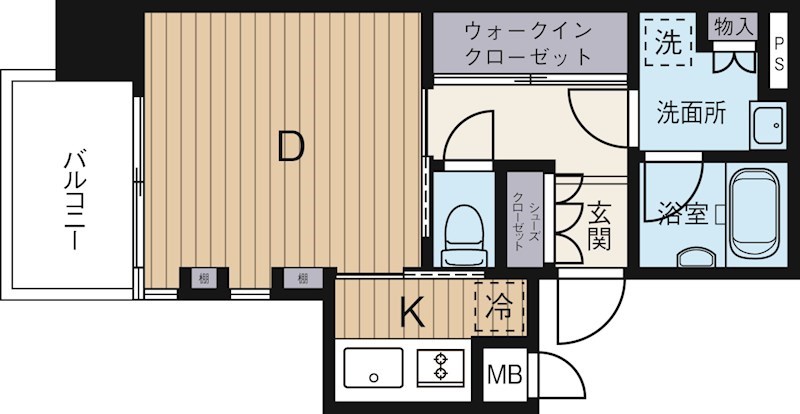 サンヒルズ博多 間取り図