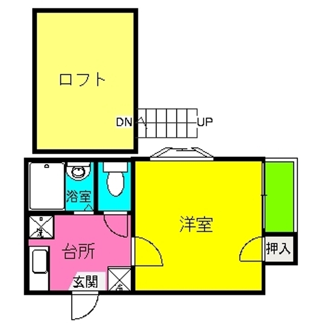 レジデンス博多南 間取り図