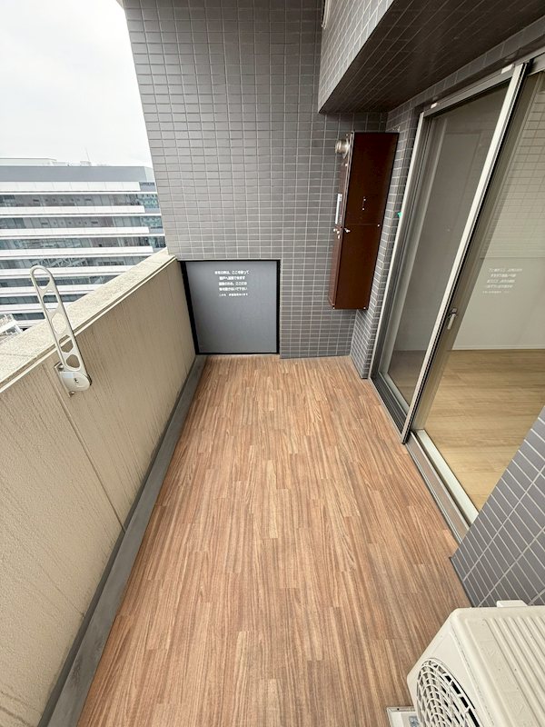 エンクレスト博多駅前ART ベランダ
