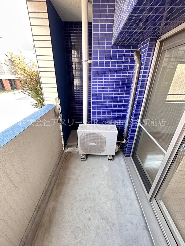 エンクレスト吉塚駅前 ベランダ