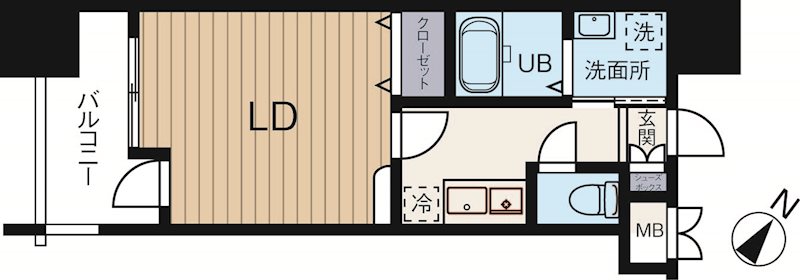 エンクレスト中呉服 間取り図