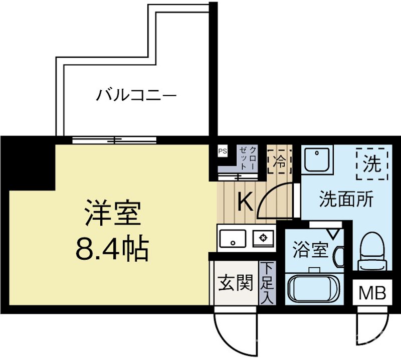 サヴォイオーサーズプレイス 1211号室 間取り