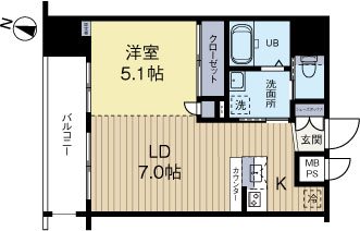 サヴォイマキシマイズ博多ステーション 間取り図