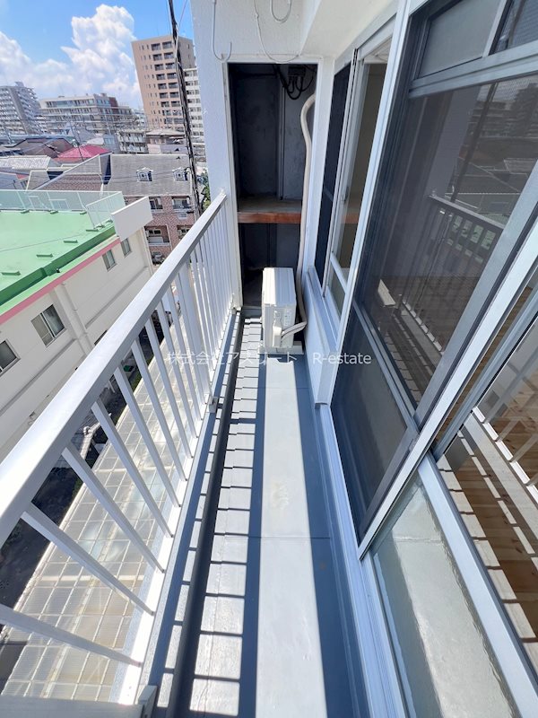 昌栄マンション ベランダ