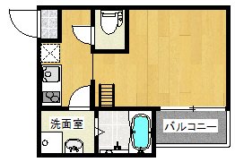 PHOENIX薬院 203号室 間取り