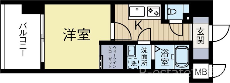 サヴォイルプルミエパリエ 1004号室 間取り