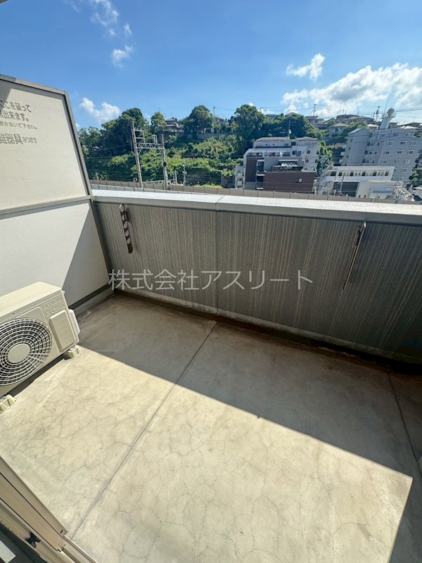 No87　マリアージュステーション ベランダ