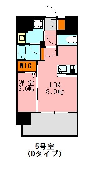 デュレジア平尾テラス 205号室 間取り
