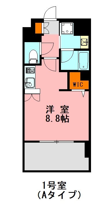 デュレジア平尾テラス 208号室 間取り