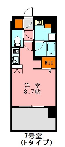 デュレジア平尾テラス 207号室 間取り