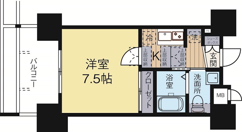 サヴォイザセントラルガーデン 間取り図
