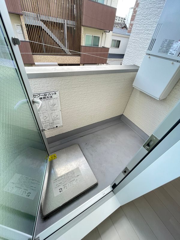 メゾンドモカ箱崎宮前 ベランダ