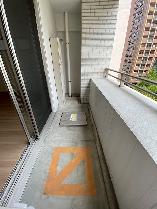 アルティザ博多駅前 ベランダ
