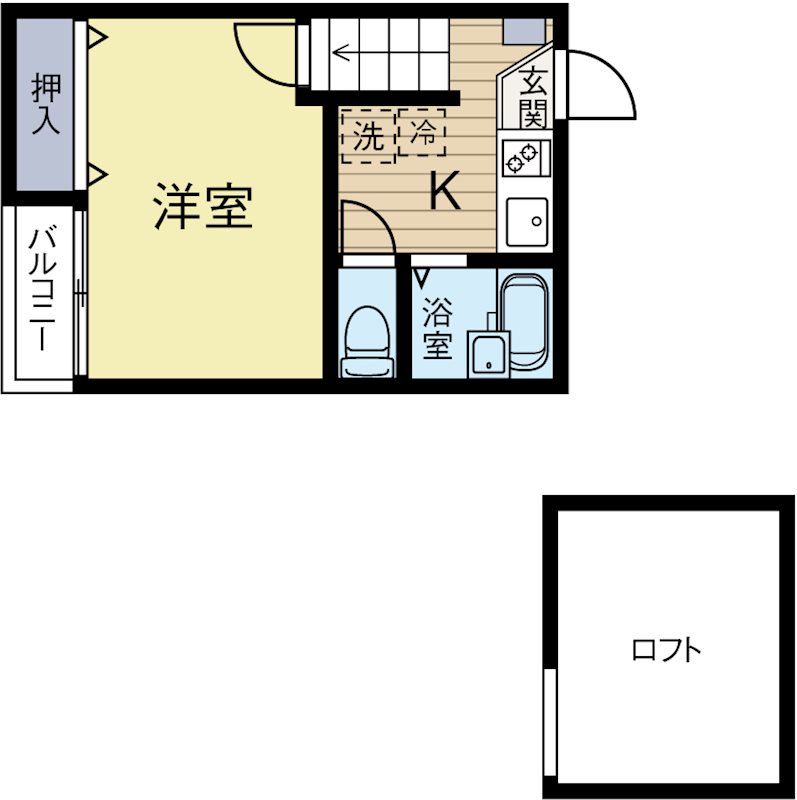 セレーノ 201号室 間取り