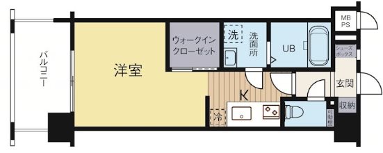 エンクレスト博多駅南3 間取り図