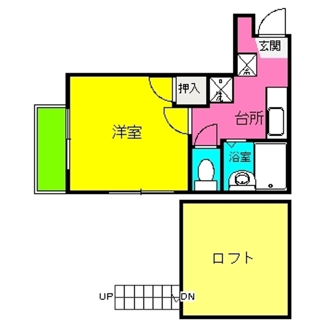 メゾン　プランドール 202号室 間取り
