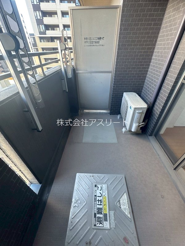 アクタス博多Vタワー ベランダ