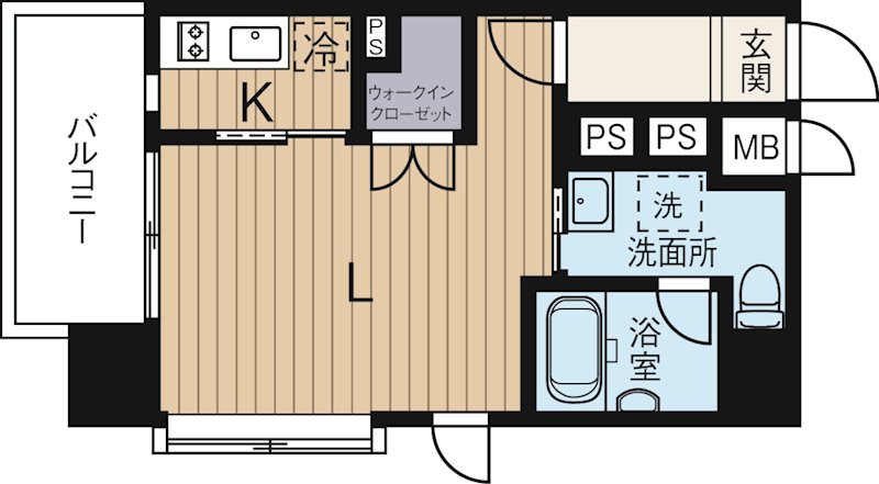 アイセレブ高砂ベネフィス 1004号室 間取り