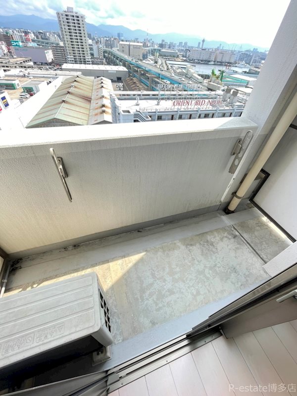 クラブオリエントNo72ハーバーイーストタワー ベランダ
