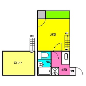 プルミエ 203号室 間取り