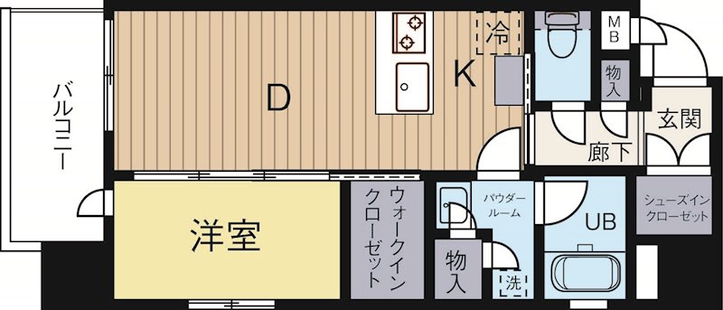 サンヒルズ博多 901号室 間取り