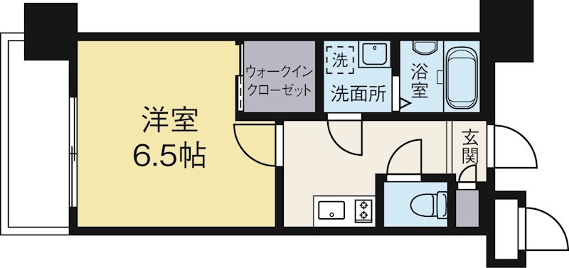 サヴォイグランデウォーターサイド 320号室 間取り