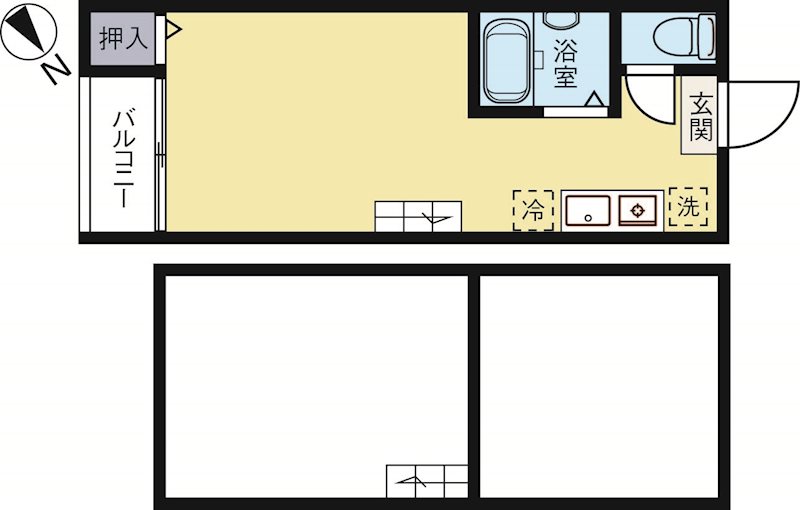 ファーストドリーム 102号室 間取り